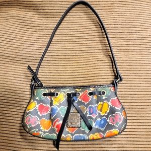 Dooney & Bourke Colorful Hearts    Handbag